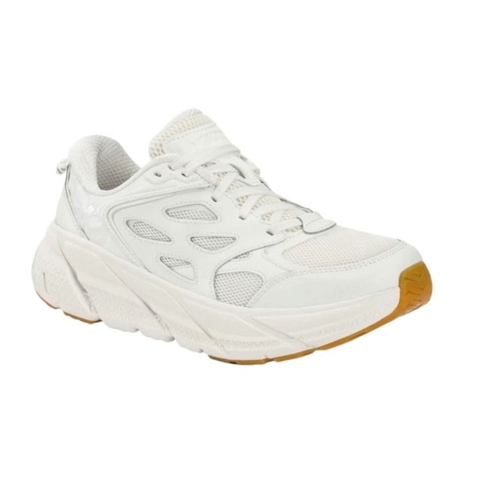 HOKA Clifton L Athletics White White Sneakers NWOB Men's 9.5 Women's 10.5